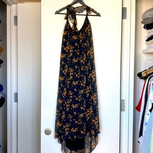 Zara floral flowy dress